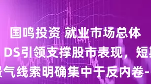 国鸣投资 就业市场总体保持稳定，DS引领支撑股市表现，短期景气线索明确集中于反内卷----0805宏观脱水